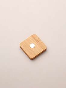 日式美甲练习底座，简约木质风格指甲托，金属指甲板托，可穿戴美甲工具，适合美甲店和个人使用