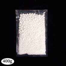 蛋糕装饰配件，DIY蛋糕装饰，混合尺寸白珍珠。适用于装饰生日蛋糕、甜甜圈、纸杯蛋糕、冰淇淋和饼干，是婚礼、派对、情人节、万圣节、圣诞节和其他场合的理想装饰用品。 - 彩色 - 查看 7