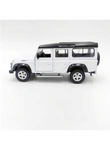 LANDROVER 1:36 Scale Land Rover Defender Diecast Model Car, Matte Green/White Color Options, Rear-Wheel Drive, Smooth Gliding, Openable Doors, Detailed Replica, Suitable For Collection, Display, Christmas, Halloween, Birthday Gifts - Multicolor - View 10