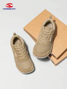 HOBIBEAR 零落差赤足鞋|男女款越野跑鞋|宽头时尚步行鞋 - 淺棕 - 查看 4