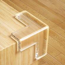 40pcs Transparent Corner Guards, Furniture Edge & Corner Protectors, L-Shaped, T-Shaped, Round Bumpers For Edges & Corners