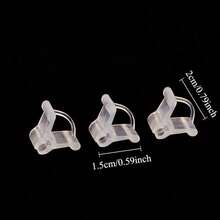 1pcs Reusable PP Plastic Grafting Clips, Plant Support Clips For Vegetable And Fruit Seedlings