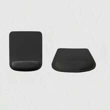 1 Pc Leather Mouse Pad Is Waterproof, Stain Resistant, Easy To Clean, Simple And Delicate In Business Office Style. The Surface Of The Mouse Moves Smoothly, And The Anti Slip Bottom Is Not Easy To Slide, Improving The Texture Of Office Work - 黑色 - 查看 8
