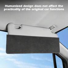 1pc Universal Car Sunshade Visor Extension, Car Sun Visors Extender, Sun Blocker With Buckle Closure - Quick Installation, Sun Visor Attachment Suitable For Most Car