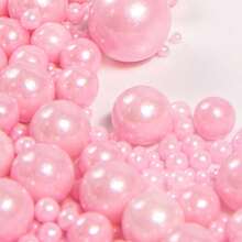 85克/3盎司蛋糕装饰带圆珠，生日蛋糕装饰挂饰，饼干装饰，纸杯蛋糕，甜甜圈，棒棒糖撒点，适用场景生日派对，婚宴，节日派对，甜点装饰 - 彩色 - 查看 23