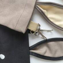 新款兔子干草喂食袋，悬挂式干草架喂食袋，大容量防刮干草架，适用于豚鼠 - 彩色 - 查看 4