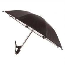 New Special Rainproof Live Streaming Umbrella For Mobile Phones, A Mini Umbrella With Clips For Shading While Cycling, A Cute Small Decorative Sun Protection Umbrella - 黑色 - 查看 5