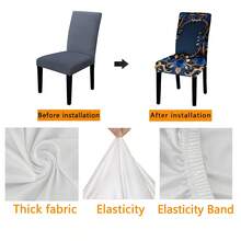 1pc/5pcs/7pcs/30pcs Luxurious Peacock Blue Embroidered Floral Rectangle Tablecloth + Removable Chair Cover Set, 100% Polyester Velvet Tablecloth, Applicable For Home Dining Room, Living Room, Kitchen, House, Hotel Daily Use, Gift, Party Decor 1 Tablecloth + 4 Chair Covers Or 1 Tablecloth + 6 Chair Covers