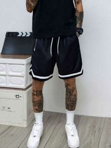 Men's Shorts,Men Shorts,Casual,Workout Shorts,Jersey Men,Zippered Pocket,Gym Clothes Men, ,Athletic Shorts,Gym Shorts,Drawstring Waistband,Basketball Shorts,Elasticity Lightweight Sweatpants Perfect For Basketball, ,Baseball,Workout, Running, Training,Fitness,Athletic,Outdoor,Father's Day Gift