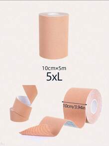 1 片加大码乳房贴绷带聚拢四季尺寸乳房提升防下垂胶带隐形顶部支撑乳房贴吊带透气，适合多种场合使用