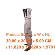 3-Layer Mesh Beekeeping Suit For Kids - Full Protective Gear For Young Beekeepers - Breathable  Outfit With Veil
