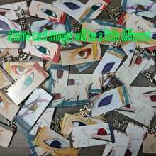 1pc Character Acrylic Eye Transparent Card (With Protective Film) - Peripherals - Uzumaki - Uchiha Sasuke - Anime Peripherals - Glow Eye Strap Pendant - Perfect Gift - Birthday Gift - Ideal Gift - Surprise Gift - Gift - Toy