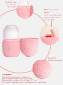 Bộ 1/2/3/5/8 con lăn massage làm mát mặt, dụng cụ massage mặt, con lăn silicon hình viên đá, lược massage, túi đựng PVC trong suốt, băng đô, con lăn massage và bảng Gua Sha dùng cho mặt, mắt, làm đẹp, chăm sóc da, spa, tự chăm sóc, dụng cụ chăm sóc da, chăm sóc da mặt, dụng cụ làm đẹp, massage, dụng cụ massage mặt, con lăn massage mặt - Nhiều màu - Xem 7