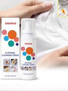 Clothes Cleaning Spray Quickly Decomposes Oil Stains And Stains. After Spraying, Stains Disappear. Clothes Are As Clean As New, Leaving Fragrance. Daily Free Cleaning Spray Is Applicable To All Clothes Such As T-Shirts, Shirts And Coats