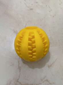 Pet Chew Toy Ball, Rubber Elastic Ball Treat Dispensing Toy, Interactive Teething Toys For Border Collies And Other Dogs - Multicolor - View 16