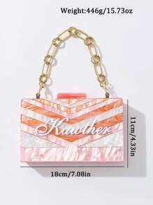 1 件个性化时尚甜美优雅方形大理石纹斜挎包，适合女士，可调节肩带 - 定制姓名包 - 适合女士装饰独特定制姓名包，女士定制包，完美的生日/伴娘/新娘/母亲礼物