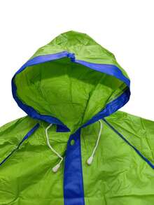 Kid's Raincoat - Green - View 2
