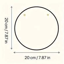 1pc 2D Flat Santa Claus & Reindeer Vintage Style Wooden Decoration Plaque - Holiday Decor & Party Essential