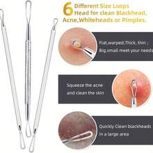 10pcs Professional Blackhead Remover Kit - Effectively Remove Blackheads, Whiteheads, And Zits For Radiant, Clear Skin - Comprehensive Skincare Tool For Deep Cleansing And Pore Purification,Blackhead Remover,Beauty,Skin Care Products,Spa,Self Care,Skin Care Tools,Face Care,Esthetician Supplies,Skin,Face Wash,Facial