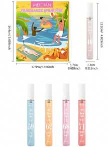 10毫升巴西数码香氛，度假空气清新剂，车载空气清新剂，方便携带，让您一年四季都能享受香氛的魅力。夏季家居香氛，多达5个系列可供选择，男女皆宜。 - 彩色 - 查看 6