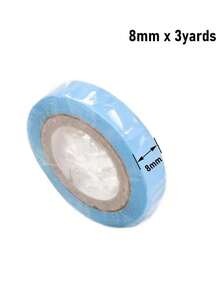 3码0.8厘米假发胶带双面假发胶带双面透明蕾丝前假发支撑胶带防水强力粘合双面假发发片接发