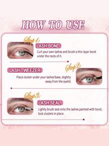 60D Fluffy Curly Eyelash Extension, 7/10 Rows, 8-16mm Mixed Length, 140/200 Pieces, 0.07mm D Curly Hair, Waterproof, Mink Hair, European And American Natural 3D Style, Portable, DIY, Suitable For Daily Makeup And Important Occasions