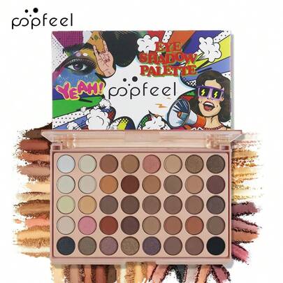 BỘ PHẤN MẮT 40 MÀU POPFEEL BẢNG PHẤN MẮT LẤP LÁNH