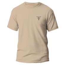 Men's Rodeo T-Shirt Country Fashion Style Texas A11 - Khaki - View 1