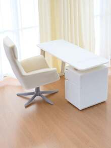 1 conjunto de mesa e cadeira em miniatura para casa de bonecas 1:12, experiência imersiva de escritório! Acessórios Micro Scene, transformam instantaneamente a mesa em um ambiente de trabalho requintado, mesa de escritório em miniatura para casa de bonecas, mesa de computador, modelo de cenário, brinquedo de faz de conta para crianças, teclado e mouse