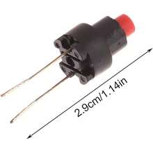 Placa de botón de interruptor para lavadora Whirlpool resistente al agua y al polvo de 5 piezas - Rojo - Ver 2