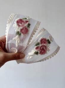 1/2/3 件女士优雅百搭刺绣花朵头带，适合日常使用，居家、学校、海滩、工作、派对、节日、生日、返校、新年、情人节、母亲节、婚礼、音乐节、毕业典礼、头饰 - 彩色 - 查看 12