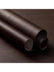 1卷加厚棕色自粘防滑浴室地板贴纸，防水厨房地板瓷砖贴纸，易于安装的家居装饰地板瓷砖贴纸，可移除并重复使用，适用于客厅、卧室