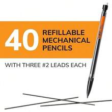 Lápiz mecánico Xtra-Life, 0.mm, paquete de 40 - Lápiz - Ver 4