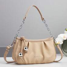 Women Shoulder Bags - 卡其色 - 查看 2