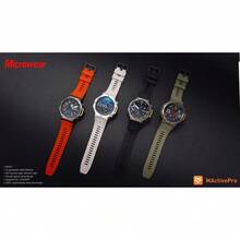 Smartwatch M-Rex4 Ma31Microwear Waterproof 5 ATM ChatGPT GPS Sport Mode Original - Orange - View 5