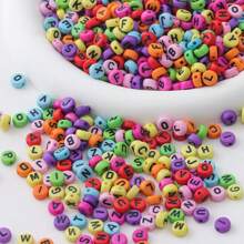 100pcs Transparent Acrylic Tulip & Lily Of The Valley Beads, Elegant Fashion DIY Jewelry Making, With Vivid Enamel Decorations, DIY Jewelry Making Supplies