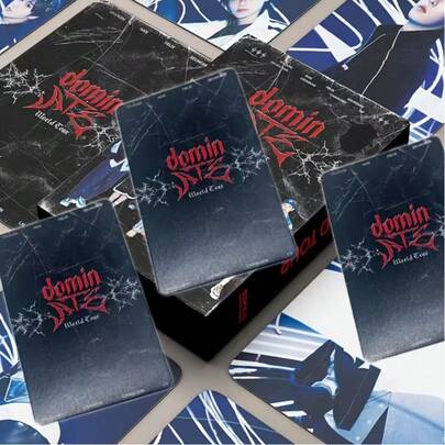 1 buc/set de 55 de cărți foto SKZ K-Pop, cadou de marfă pentru album K-Pop, perfect pentru Ziua Îndrăgostiților, Crăciun, ziua de naștere