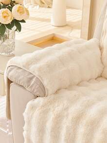 1 件加厚毛绒柔软舒适沙发套 - 宠物友好，可机洗椅套，适合单人躺椅/休闲沙发（例如），防滑，多种颜色可选，沙发保护套 - 彩色 - 查看 7