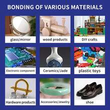 1pc Electric Welding Super Glue, Universal Waterproof Welding Agent, Multi-Functional Fast Drying Adhesive, Suitable For Bonding Metal, Plastic, Glass, Wood, Rubber, Ceramic, Jade & Various Materials - Multicolor - View 3