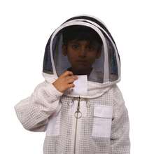 3-Layer Mesh Beekeeping Suit For Kids - Full Protective Gear For Young Beekeepers - Breathable  Outfit With Veil