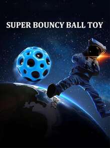 1pc Tendry Moonball, Ultra-Bouncy Lunar Shaped Ball To Improve Hand-Eye Coordination, Easy For Athletes To Grip And Catch As Sports Training Ball