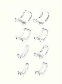 40 件隐形戒指尺寸调节器 - 隐形戒指尺寸调节垫，适合松散的戒指，适合所有手指尺寸 - 隐形耳环尺寸调节器，适合松散的戒指 - 多种手指尺寸，舒适且具有保护性的戒指调节工具 - 彩色 - 查看 14