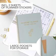 Aesthetic 2025-2026 Academic Planner - A Beautiful 7" X 10" Daily Planner For Women Or Men With Weekly &Amp; Monthly Spreads For The 25-26 School Year - Runs From July 2025 - June 2026