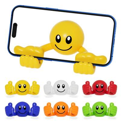 1pc Cute Desktop Phone Stand Decoration,Adjustable Thumb Shape Phone Holder,Compatible With Both Mobile Phone And Tablet,Suitable For Desk,Beside, Living Room, Study, Bedroom, Etc.Best Gifts Birthday Graduation. Compatible With IPhone, Android Phone, Gift For Birthday, Family, Friends Phone Accessories