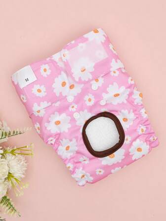 1 peça fraldas reutilizáveis laváveis para cães, fraldas menstruais para cães fêmeas