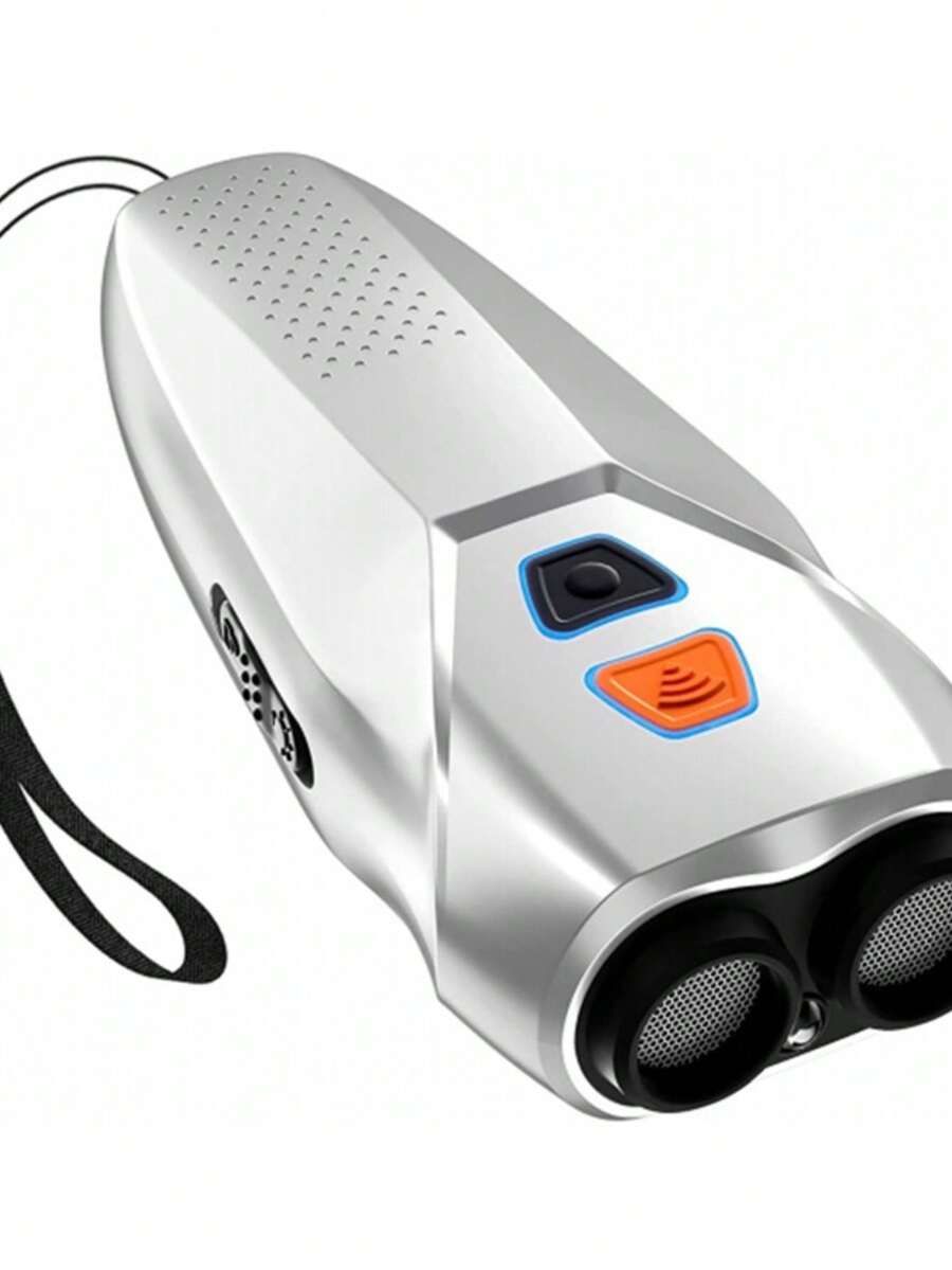 Dog Repellent Device - Ultrasonic Dog Chaser For Safe Pest Control, Pet Deterrent & Outdoor Protection - Màu be - Xem 1