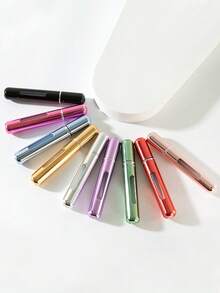 3件套8毫升/5毫升香水瓶套装，多种颜色组合可选。喷雾瓶、分装瓶、液体分装瓶、旅行便携瓶、包袋配件。底部注油设计可重复使用。香水填充瓶。度假必备香水，可重复填充旅行瓶 - 查看 4