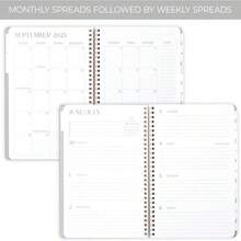 Aesthetic 2025-2026 Academic Planner - A Beautiful 7" X 10" Daily Planner For Women Or Men With Weekly &Amp; Monthly Spreads For The 25-26 School Year - Runs From July 2025 - June 2026