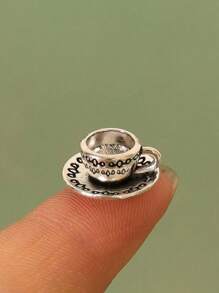 3pcs Mini Tea Cup Set, Vintage Mini Teapot, Coffee Shop Kitchen Accessories, Photography Props, Suitable For Photography Studio, Miniature Kitchen, Home Decor