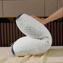 Extra Soft Pillow Cervical Neck Protection Cushion - Ergonomic Breathable Neck Shoulder Support Pillow - 彩色 - 查看 1